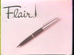 1968 Flair Pens Commercial